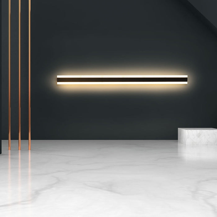 Candeeiro de parede LED longo minimalista