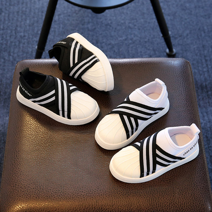 Nueva moda bebé niña niños niño zapatos deportivos niños zapatillas