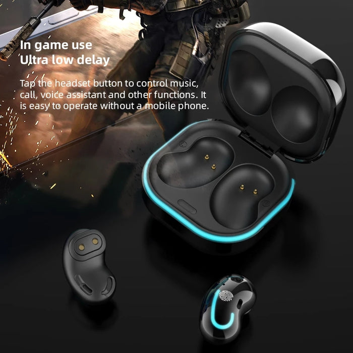Nouveau S6 SE respiration lumière temps affichage numérique TWS5.0 Bluetooth casque
