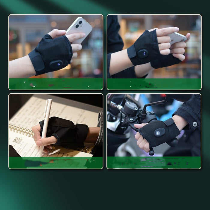 Hand Warmer Gloves Usb Power Bank Temperature Control