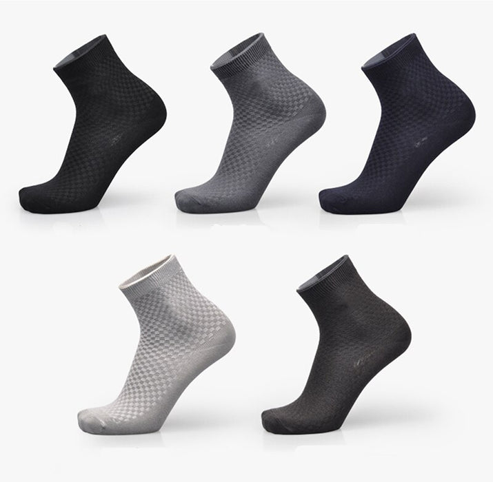 Calcetines nuevos calcetines de fibra de bambú para hombre