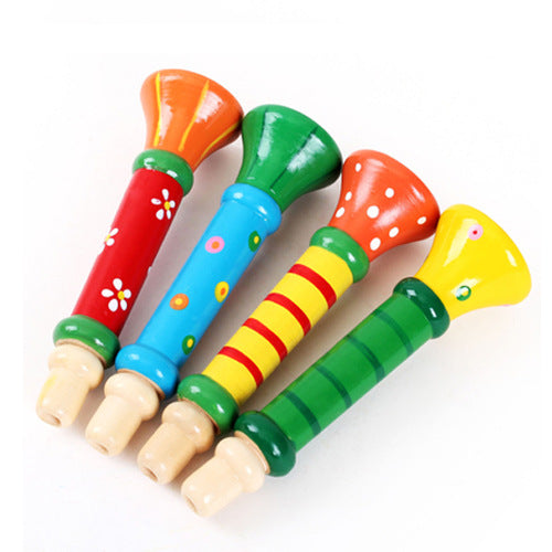 Juguetes musicales educativos para niños de madera