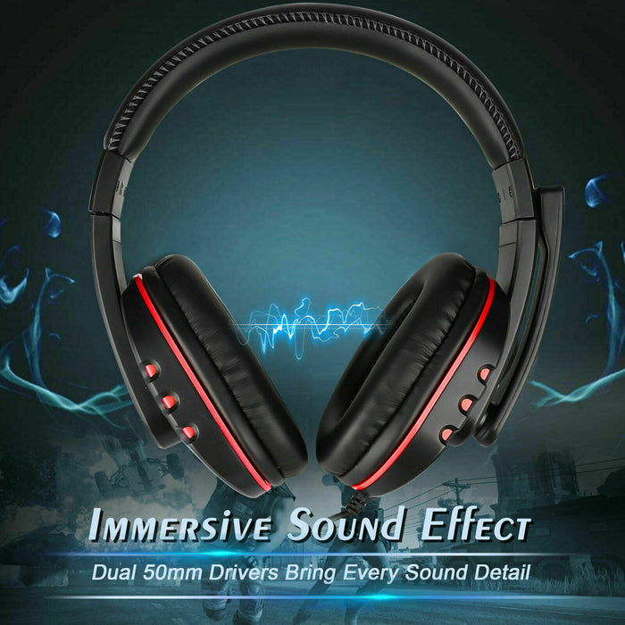 Headphones Pro Gamer Headset For PS4 PlayStation 4 PC Computer