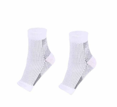 Hommes femmes Anti Fatigue Compression pied manchon pied cheville chaussettes de Compression