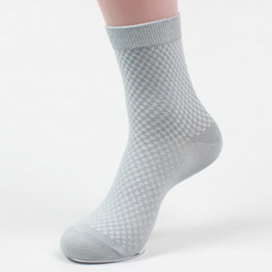 Chaussettes pour hommes, nouvelles chaussettes en fibre de bambou