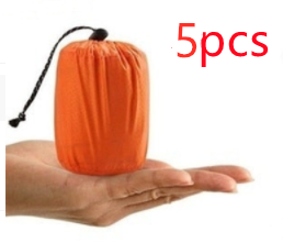 Saco de dormir de supervivencia de emergencia al aire libre, manta portátil impermeable reutilizable, manta térmica para acampar, senderismo, supervivencia y rescate