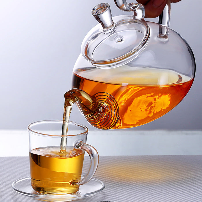 Heat Resistant Glass Teapot