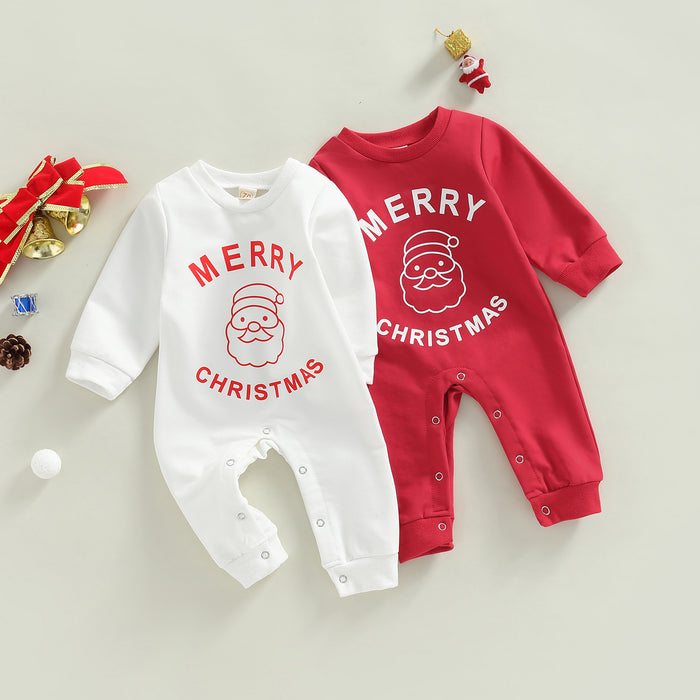 Terno fofo casual para bebê inspirado no Natal