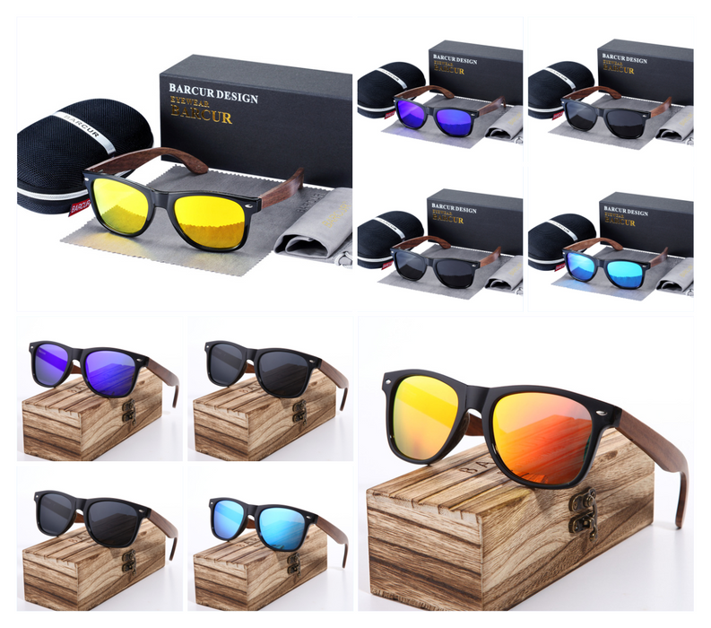 Wood Sunglasses Polarized Men Glasses for Men