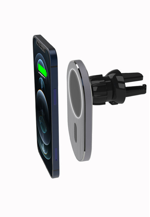 Kompatibel mit Apple, Magnetisches drahtloses Aufladen im Auto Magsafe Magnetisches drahtloses Ladegerät