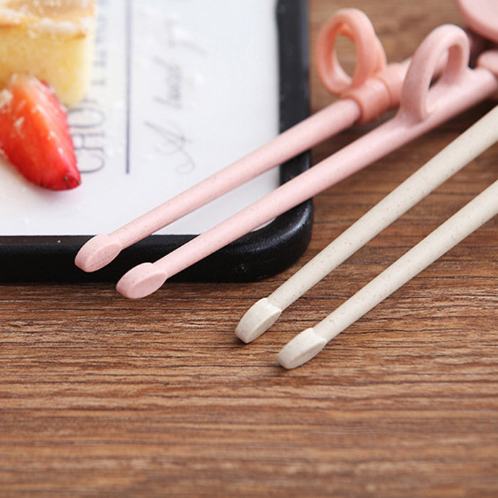 Wheat straw baby chopsticks