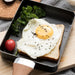 1 x rechteckige Omelettpfanne, Tamagoyaki-Eierpfanne, antihaftbeschichteter Maifan-Stein,