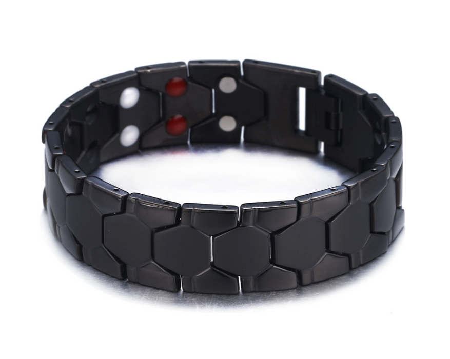 Gesundheit Energie 4 IN 1 Armband Magnetic Titanium Bio Energy Armband für Männer Arthritis Twisted Healthy Magnetic Bracelet