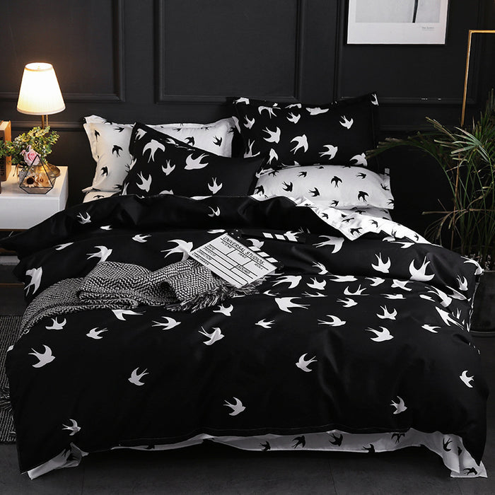 Four-piece bed linen for home textiles with high sales value