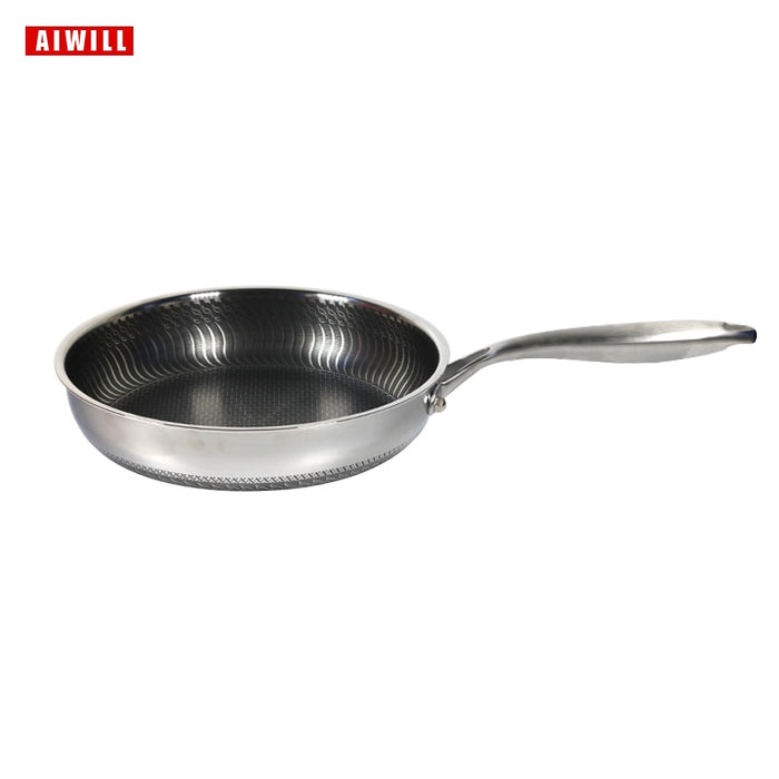 AIWILL New Kitchen High quality frying pan made of 316/304 stainless steel