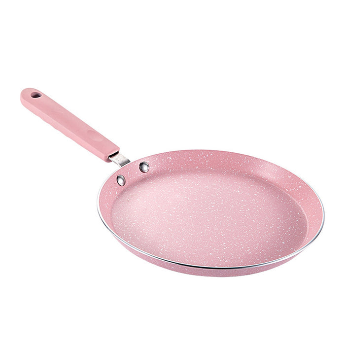 Pink Non-Stick Pan Granite Stone Pan Nordic Mini Omelettes Fried Eggs