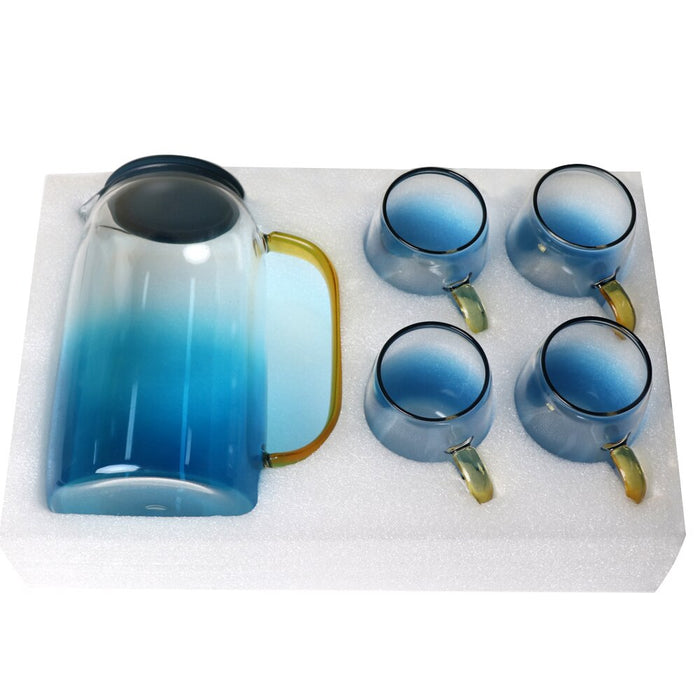 Wasserkrug Glas Wasserkrug Hausgebrauch Wasserkocher Tee Topf Glas Wasserkrug